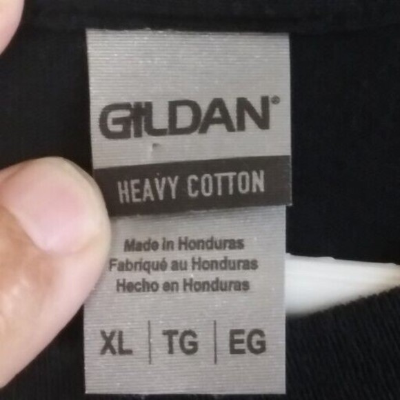 Back The Blue Protect With Honor Serve W/ Pride USA Police Men's T Shirt Size XL - Picture 4 of 8